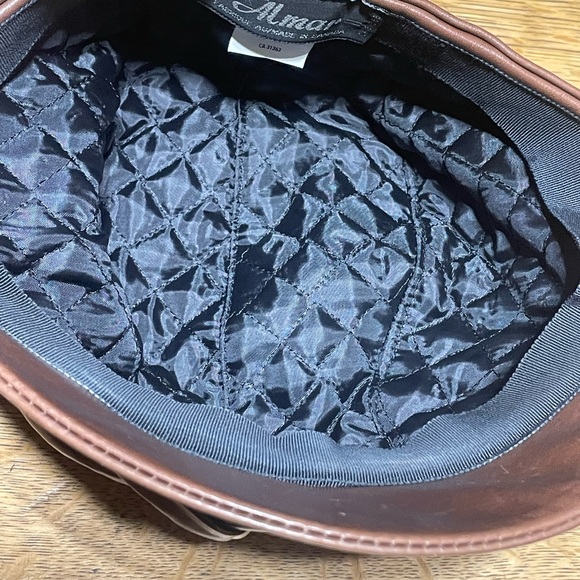 Almar leather hat - Picture 5 of 7